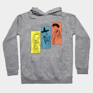 TWO LOVERS UNDER THE MOON Hoodie